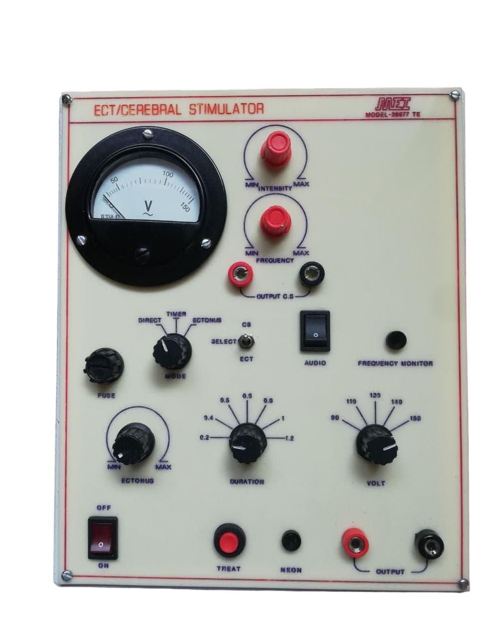 ECT with auto timer, Ectonus & cerebral stimulator 26677TE
